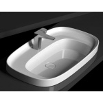 Eto Ub/L Umywalka Wpuszczana w blat 81x46 cm biała 00711001