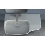 Eto Ub Umywalka Ścienna 85x48 cm biała 00701001