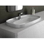 Eto Ub Umywalka Wpuszczana w blat 81x46 cm biała 00711101