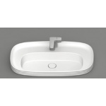 Eto Ub Umywalka Wpuszczana w blat 81x46 cm biała 00711101