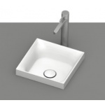 Eto Ulm Umywalka Wpuszczana w blat 33x33 cm biała 01819101