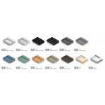 Eto Zazu Umywalka ścienna 60x48,5 cm Pietra Matt 02111107