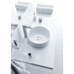 Excellent Ovia 35 Umywalka ceramiczna nablatowa ∅ 37 cm Biały CEAC.2501.WH W MAGZAYNIE!!