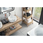 Excellent Ovia 35 Umywalka ceramiczna nablatowa ∅ 37 cm Biały CEAC.2501.WH W MAGZAYNIE!!