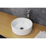 Excellent Ovia 35 Umywalka ceramiczna nablatowa ∅ 37 cm Biały CEAC.2501.WH W MAGZAYNIE!!