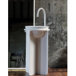 Falper Controstampo Umywalka wolnostojąca 46x46xh84 cm biały mat WA7B0