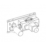 Fantini Element Montażowy Podtynkowy 19 00 D273A