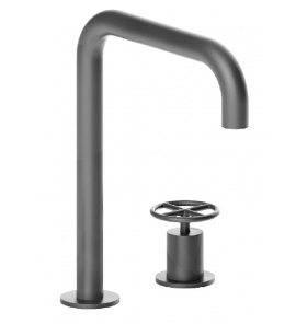  Fantini Fontane Bianche Bateria Umywalkowa 2-otworowa matt gun metal 47 P5 P107W