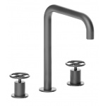  Fantini Fontane Bianche Bateria Umywalkowa 3-otworowa matt gun metal 47 P5 P007W