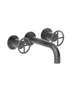  Fantini Fontane Bianche Bateria Umywalkowa Ścienna Podtynkowa matt gun metal 47 P5 P010B