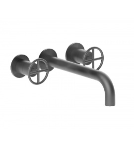  Fantini Fontane Bianche Bateria Umywalkowa Ścienna Podtynkowa matt gun metal 47 P5 P013B