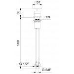 Fantini Zawór Progresywny Nablatowy chrom 47 02 P495