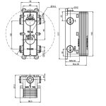 Fima Carlo Frattini Park Lane Element podtynkowy F4000