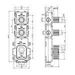Fima Carlo Frattini Park Lane Element podtynkowy F2462