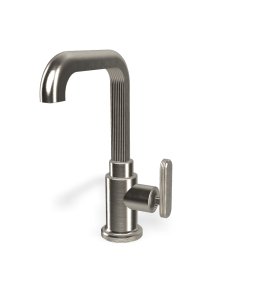   Fima Carlo Frattini Park Lane Bateria umywalkowa z korkiem klik klak brushed nickel F1321LSN