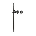  Fima Carlo Frattini Park Lane Bateria wannowa/prysznicowa podtynkowa z zestawem prysznicowym element zewnętrzny black chrome F1319WX8CN