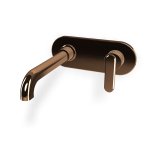 Fima Carlo Frattini Park Lane Bateria umywalkowa podtynkowa z korkiem klik klak element zewnętrzny amber bronze F1301WLX5ZL