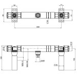Fima Carlo Frattini Park Lane Element podtynkowy F1360