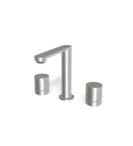 Fima Carlo Frattini Slide Bateria umywalkowa z korkiem klik klak inox F5811INOX
