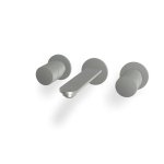 Fima Carlo Frattini Slide Bateria umywalkowa z korkiem klik klak podtynkowa element zewnętrzny inox F5811/5INOX