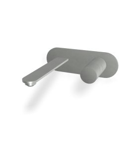 Fima Carlo Frattini Slide Bateria umywalkowa z korkiem klik klak podtynkowa element zewnętrzny inox F5821WLX5INOX
