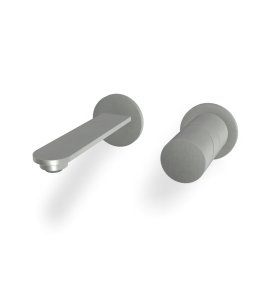 Fima Carlo Frattini Slide Bateria umywalkowa z korkiem klik klak podtynkowa element zewnętrzny inox F5821WX8INOX