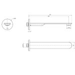 Fima Carlo Frattini Slide Wylewka wannowa inox F5844INOX