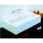 Flaminia Acquagrande Umywalka ścienna/stawiana na blat 100x55 cm biała 5051