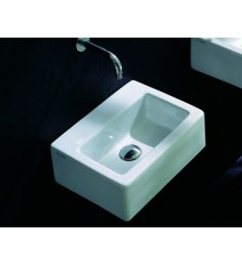 Flaminia Acquagrande Umywalka ścienna lub stawiana na blat 38x29 cm biała 5088