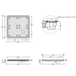 Flaminia Albero Kuweta do Brodzika 89x89cm AB4M