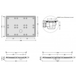 Flaminia Albero Kuweta do Brodzika 128x89cm AB6M