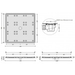 Flaminia Albero Kuweta do Brodzika 128x128cm AB9M