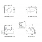 Flaminia App Bidet wiszący 48,5 cm biały AP219