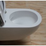  Flaminia App Miska WC Wisząca bez kołnierza z deską wolnoopadającą Biały AP119G+QKCW09