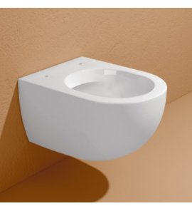 Flaminia App Miska WC wisząca bez kołnierza 48,5x36x27 cm biały AP119G