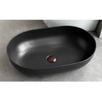      Flaminia App Umywalka stawiana na blat 62x40 cm carbone AP62ACAR WYPRZEDAŻ MAGAZYNOWA!!