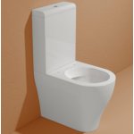 Flaminia App WC z odpływem 58x36 cm Biały AP116RG