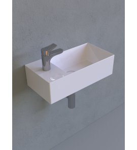   Flaminia Applight Umywalka wisząca lewa 50x25 biała AP5025SX/1FORO W MAGAZYNIE!!