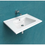 Flaminia Bloom Umywalka ścienna prostokątna 72x51,5 cm biała BM70L