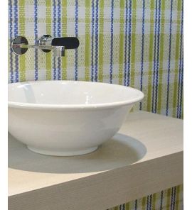 Flaminia Boll Umywalka Stawiana na blat 42cm biała BL42L