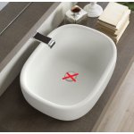   Flaminia Bonola Umywalka Stawiana na blat 62x48 cm biała BN60A W MAGAZYNIE!!