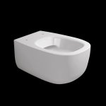  Flaminia Bonola Wc wiszący bez kołnierza 54x38 cm biały BN118G W MAGAZYNIE!!