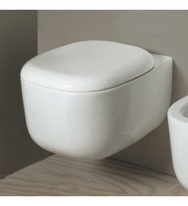  Flaminia Bonola Wc wiszący bez kołnierza 54x38 cm biały BN118G W MAGAZYNIE!!