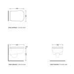   Flaminia Como deska wolnoopadająca biała CMCW03 W MAGAZYNIE!!