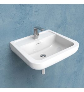  Flaminia Como Umywalka ścienna 62x52,5 cm biała CM62L Tylko 1 sztuka w takiej cenie!