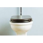 Flaminia Efi Deska Sedesowa Wolnoopadająca z chromowanymi zawiasami drewniana 23N/CR