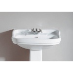 Flaminia Efi Umywalka ścienna 64x52 biała 6007