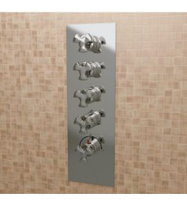 Flaminia Evergreen Bateria natryskowa podtynkowa termostatyczna Chrom EGBT4