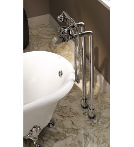 Flaminia Evergreen Bateria Wannowa Wolnostojąca Chrom EG700