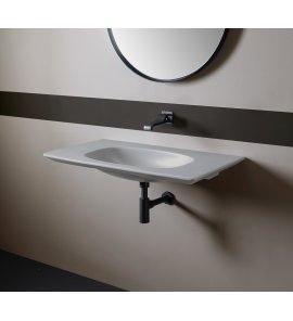 Flaminia Flag Konsola ścienna 90 x 48,5 cm Biały ND90L